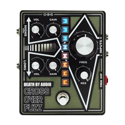 Death By Audio Crossover Fuzz Dual Band Fuzz and Filter Pedal image 1