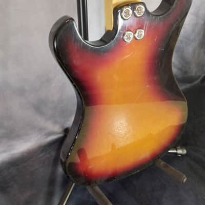 Silvertone Rare, Vintage, Made in Japan, Electric Guitar Model 319-14109? 1960s - Tobacco Burst image 12
