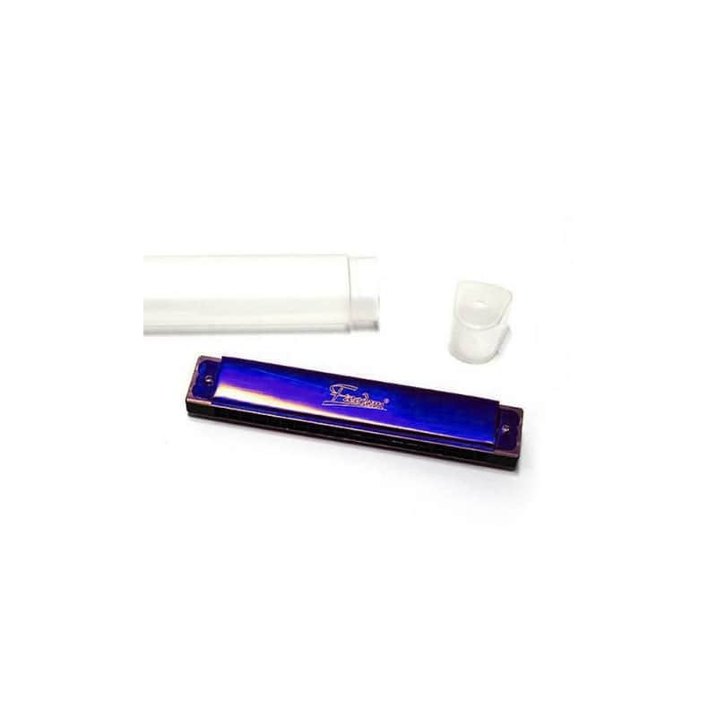 Armonica Diatonica Suzuki Bluemaster MR250C 10 Fori Cromata - Perfetta Per Blues, Jazz E Folk