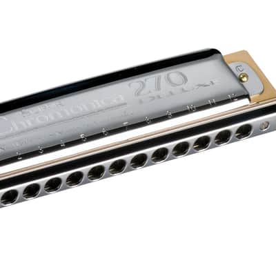 Hohner Super Chromonica 270 Deluxe Chromatic Harmonica - Key of C (7540-C) image 2