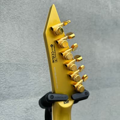 ESP LTD KH-V Kirk Hammett Signature - Metallic Gold w/ Original Hardshell Case image 12
