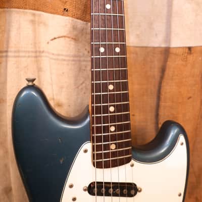 Fender Mustang 1974 - Competition Blue image 5