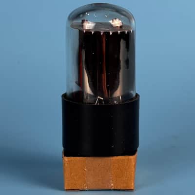 1961 General Electric 6SN7GT Vintage Grey Plate Vacuum Tube! Tests Good! T571 image 4