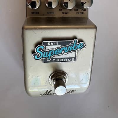 Marshall SV-1 Supervibe Chorus Vibrato Pedal | Reverb