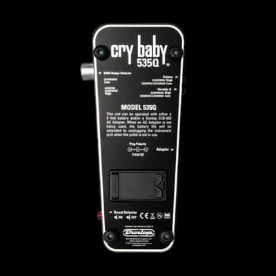 Dunlop 535Q Crybaby Multi-Wah Wah Guitar Pedal image 2