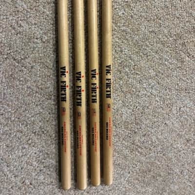 Vic Firth American Custom SD2 Bolero Wood Tip Drum Sticks 2010s - Natural image 1