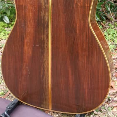 Yamaha FG-500 Red Label 1971 - Rare Japanese Vintage + Original Yamaha Hard Case image 7