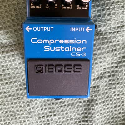 Boss CS-3 Compression Sustainer (Black Label) 1986 - 1992 - Blue image 1