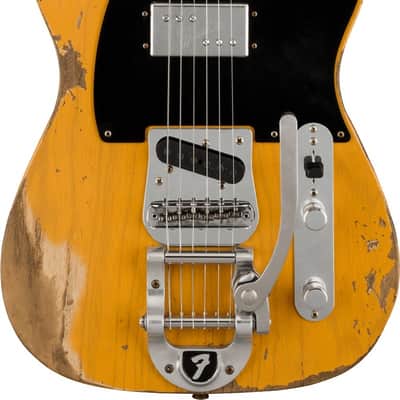 Fender : Limited Edition CuNiFe Blackguard Tele Heavy Relic MN ABB image 1