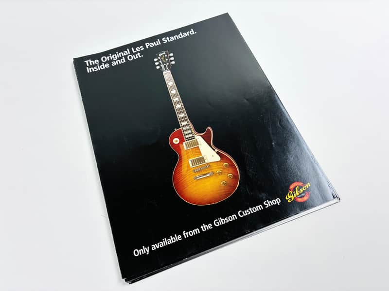 Gibson Custom Shop Brochure – The Original Les Paul Standard: Inside and Out. Brazilian. 2003 image 1