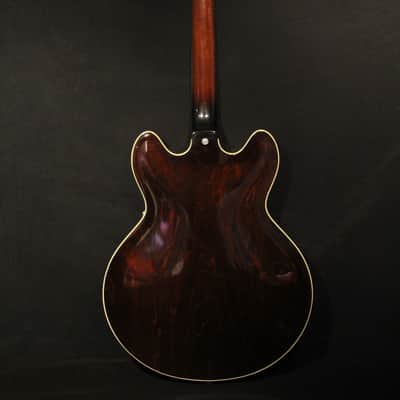 1966 Epiphone Casino 230TD Bigsby in sunburst with original Gibson case image 2