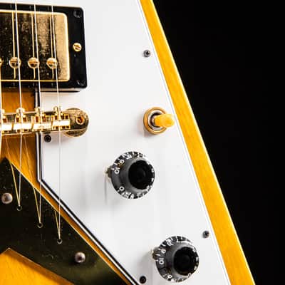 Used Gibson Custom '58 Korina Flying V Natural image 7