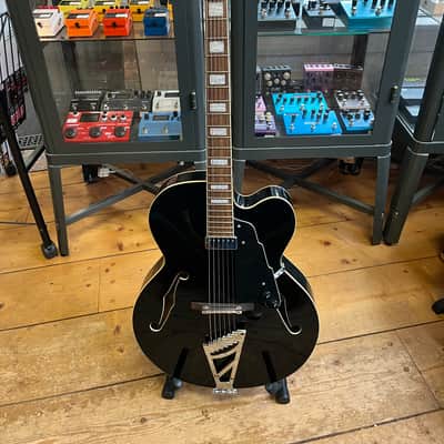 D'Angelico Premier EXL-1 Hollow Body Archtop 2010s - Black image 1