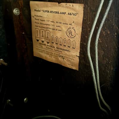 Vintage 1968 ‘Drip Edge’ Super Reverb *FREE SHIPPING or Pickup in Nashville* image 5