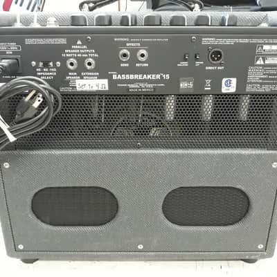 Fender BassBreaker 15 w/ cover - Consignment image 3