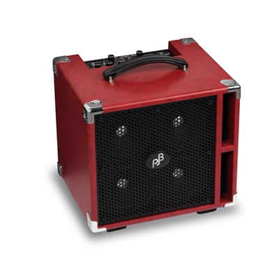 Phil Jones Bass Compact Plus BG-450 4 x 5-inch 300-watt Bass Combo Amp, Red image 1