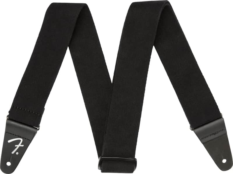 Fender Supersoft Strap Black 2 Inch image 1