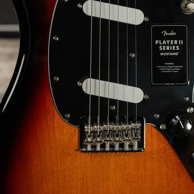 Fender Player II Mustang Electric Guitar - 3-Color Sunburst image 11