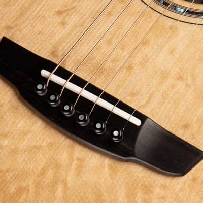 Goodall Parlor 14 Fret Cutaway - Bearclaw Sitka Spruce & Macassar Ebony image 15
