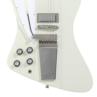 Epiphone Inspired by Gibson Custom 1963 Firebird V Left-handed Electric Guitar - Polaris White image 1