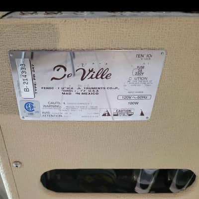 Fender Hot Rod DeVille 3-Channel 60-Watt 4x10" Guitar Combo 1998 - Tweed image 4