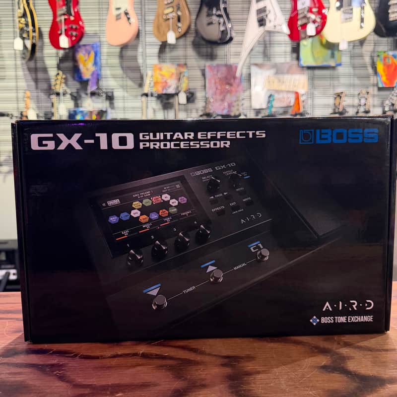 Boss GX-10 Guitar Effects Processor 2024 - Present - Black image 1