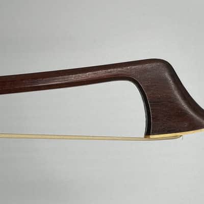 An Old Full Size Antique Silver Mounted Cello Bow image 9