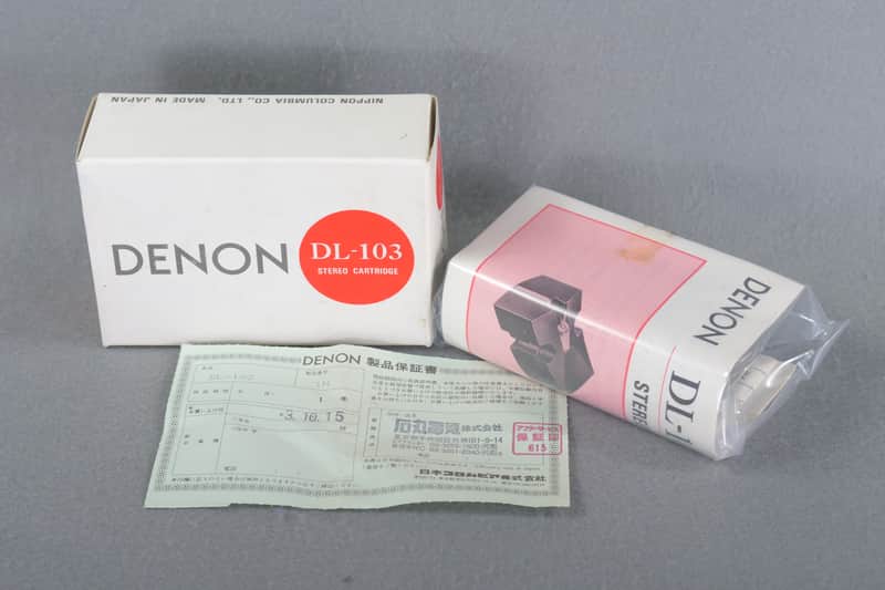 Unused Denon DL-103 MC Cartridge In Excellent Condition image 1