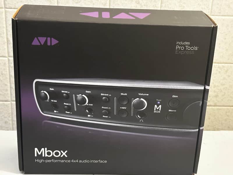 Avid Mbox 3 Usb Interface ,Avid driver dvd, usb cable & manual image 1
