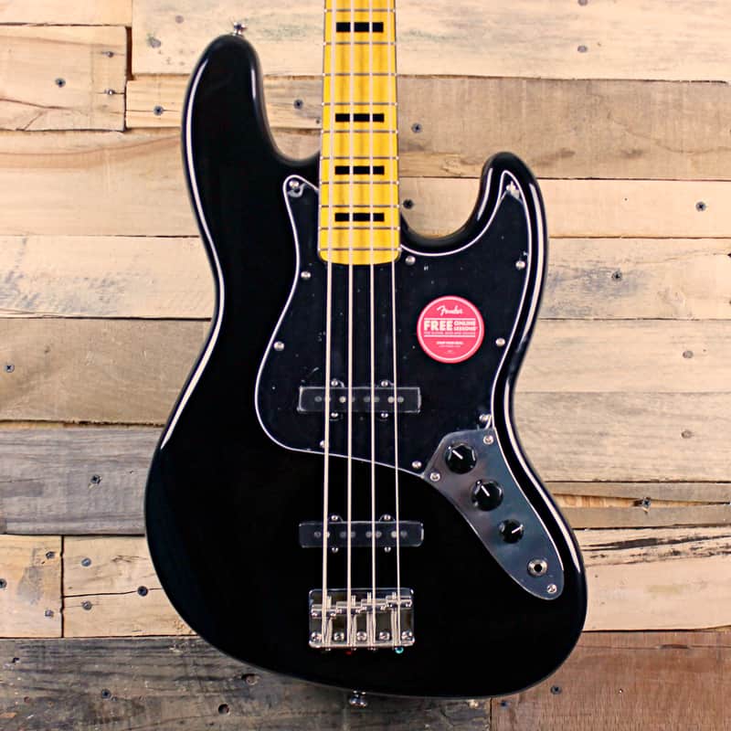 Squier Classic Vibe '70s Jazz Bass (2021, Black) image 1