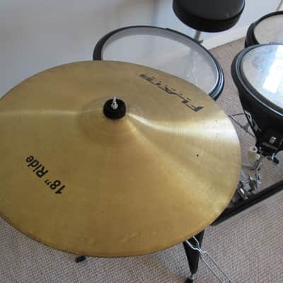 Arbiter Flats Drum Kit with Cymbals, Hardware and Cases image 8