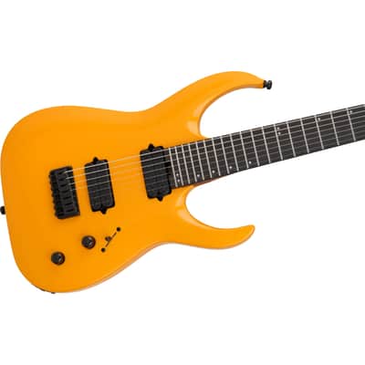 Jackson Pro Plus Series Signature Misha Mansoor Juggernaut  HT7 Signal Yellow - Electric Guitar image 6