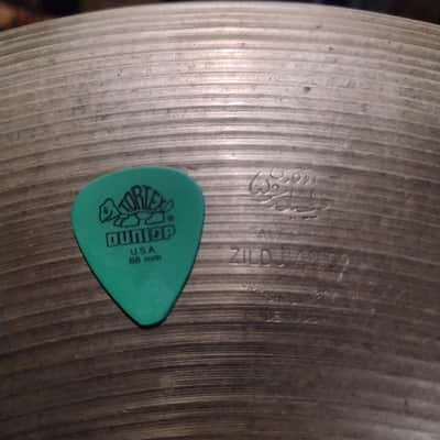 A. Zildjian 18" Small Stamp Light Crash Ride sizzle 1397g 1950s image 6