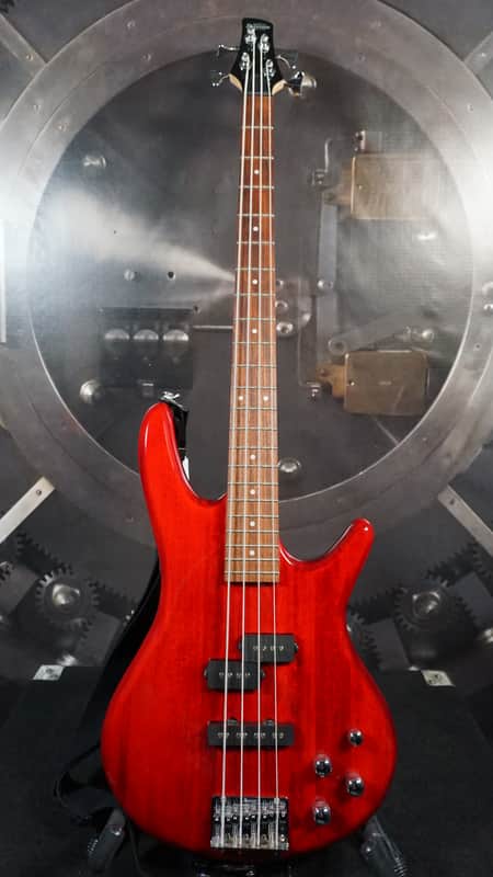 2019 Ibanez GSR200 Gio Soundgear Bass Transparent Red Indonesia image 1