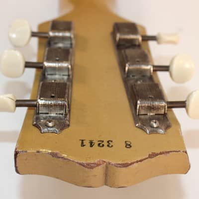 1958 Gibson Les Paul Jr TV Model • Single Cut • 1958 • Limed Mahogany • Completely Original image 20