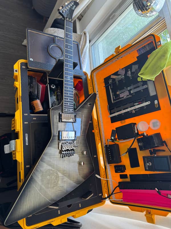 Epiphone Brendon Small Ghosthorse Explorer 2021 - 2025 - Galaktikon Burst image 1