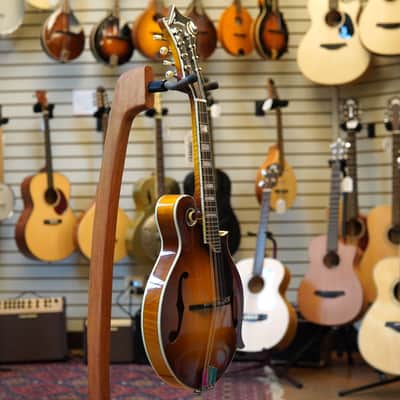 Eastman MD615 F-Style Solid Spruce/Maple Acoustic-Electric Mandolin Goldburst w/Hard Case image 5