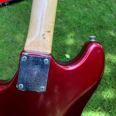 Fender Mustang competition 1971 - candy apple red image 3