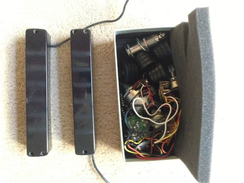 Ibanez Fugigen IBZ J6 Six String Bass Pickups with preamp image 1