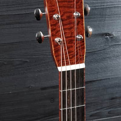 Santa Cruz  Custom OM Hand Made Guitar Quilted Sapele / Moon Spruce image 23