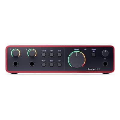 Focusrite Scarlett 2i2 Gen 4 USB Audio Interface image 1