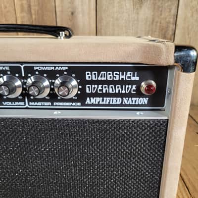 Amplified Nation Bombshell Overdrive 100w Head 2022 - Ivory Suede image 7
