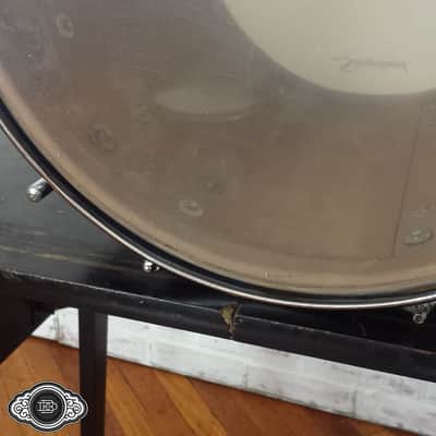 Slingerland early 1960s 3 ply bop toms 12" rack tom 14" floor tom Blue Sparkle image 11