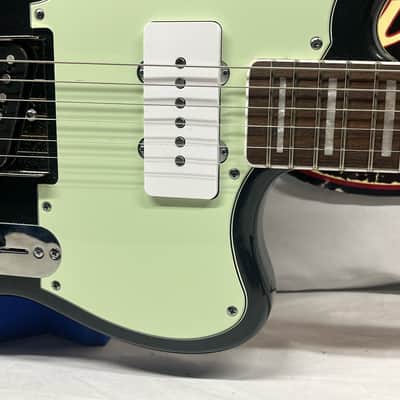 Squier Limited Edition Paranormal Offset Telecaster Tele Electric Guitar - Charcoal Frost Metallic image 6