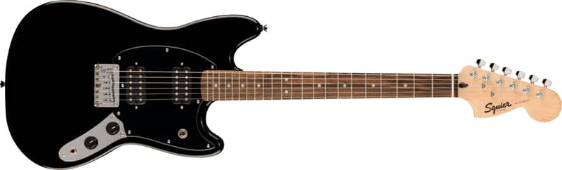 Squier Squier Sonic Mustang HH Laurel FB Black Pickguard Black