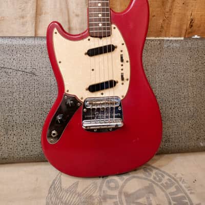 Fender Mustang Lefty 1966 - Red image 2