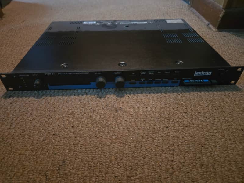 Lexicon PCM 81 Digital Effects Processor 1990s - Black image 1