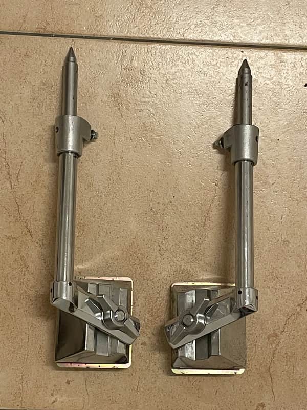 Yamaha recording maple Custom Bass Drum spurs spur bracket image 1