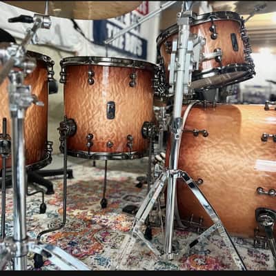 Mapex Black Panther  Design Lab Versatus Drum Kit Maple/Mahogany - Peach Burl Burst image 7