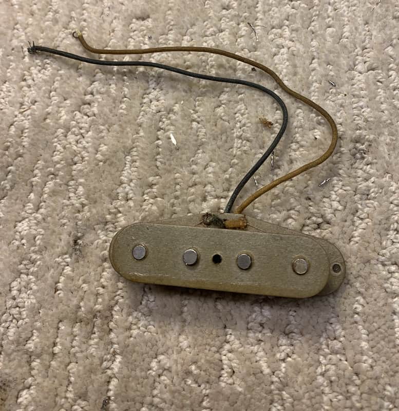Fender Telecaster/54 Pbass Pickup 1968 - Grey bobbin image 1